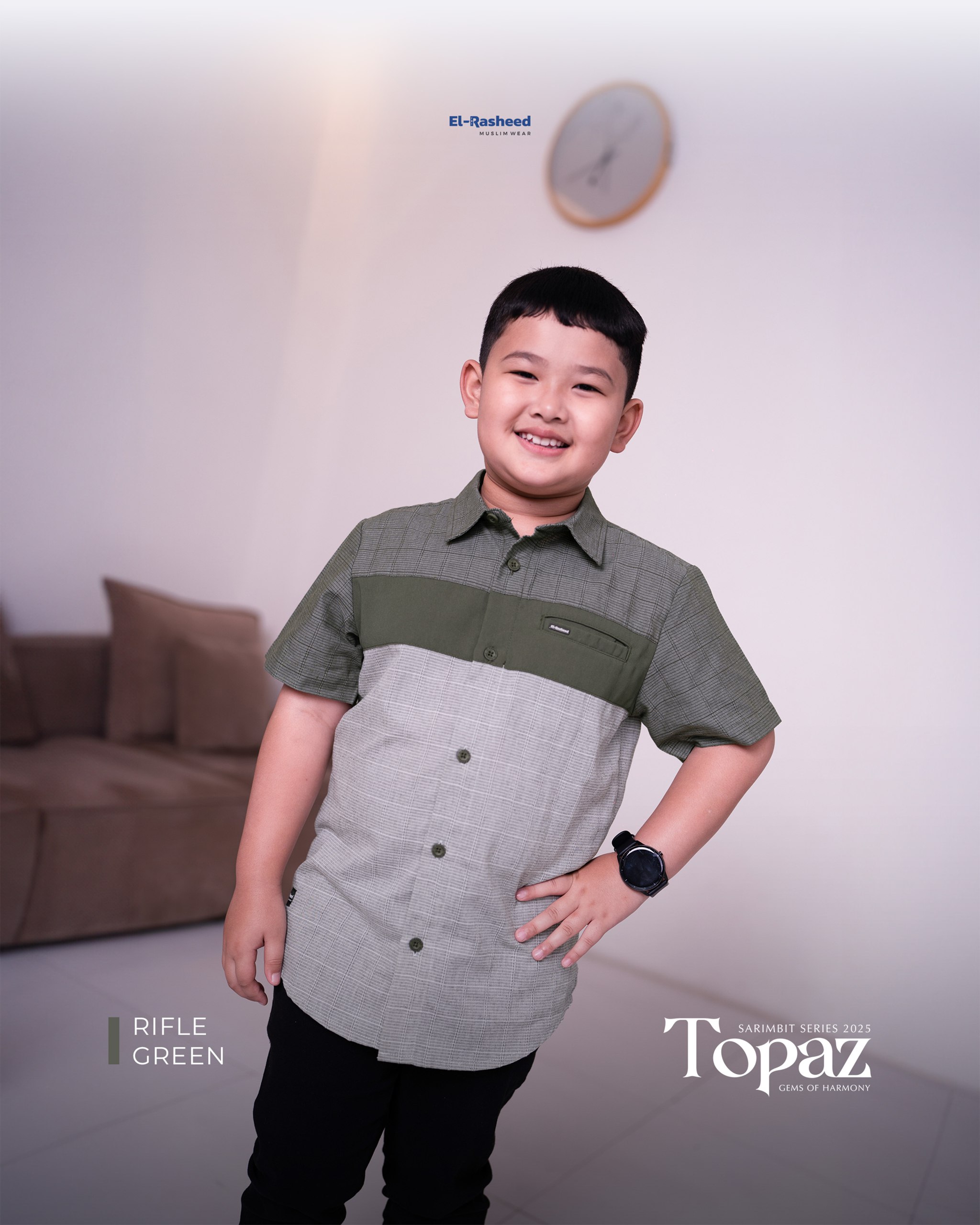 TOPAZ KEMEJA KIDS GRADE B