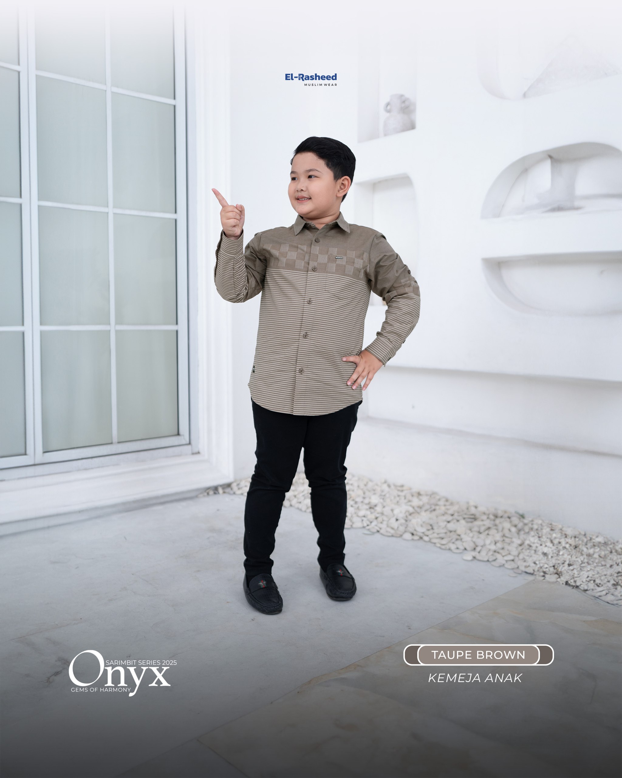 ONYX KEMEJA KIDS LONG SLEEVE GRADE B