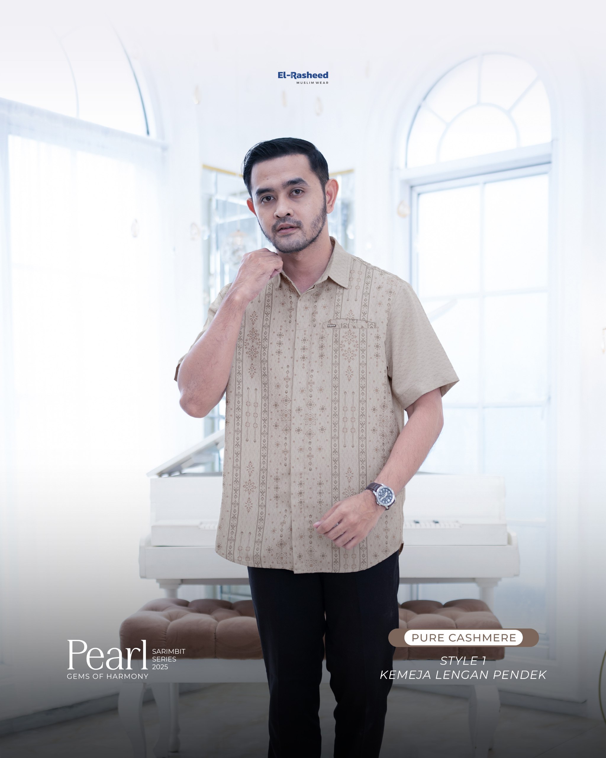 PEARL KEMEJA SHORT SLEEVE GRADE B