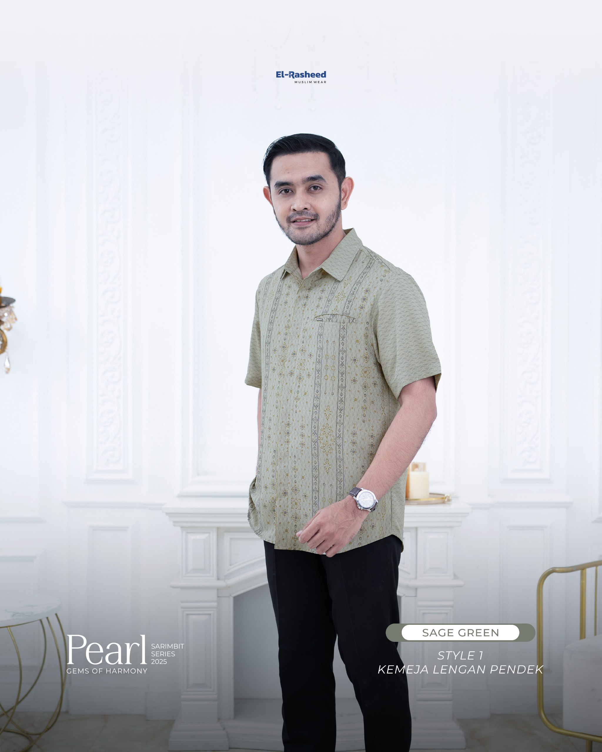 PEARL KEMEJA SHORT SLEEVE GRADE B