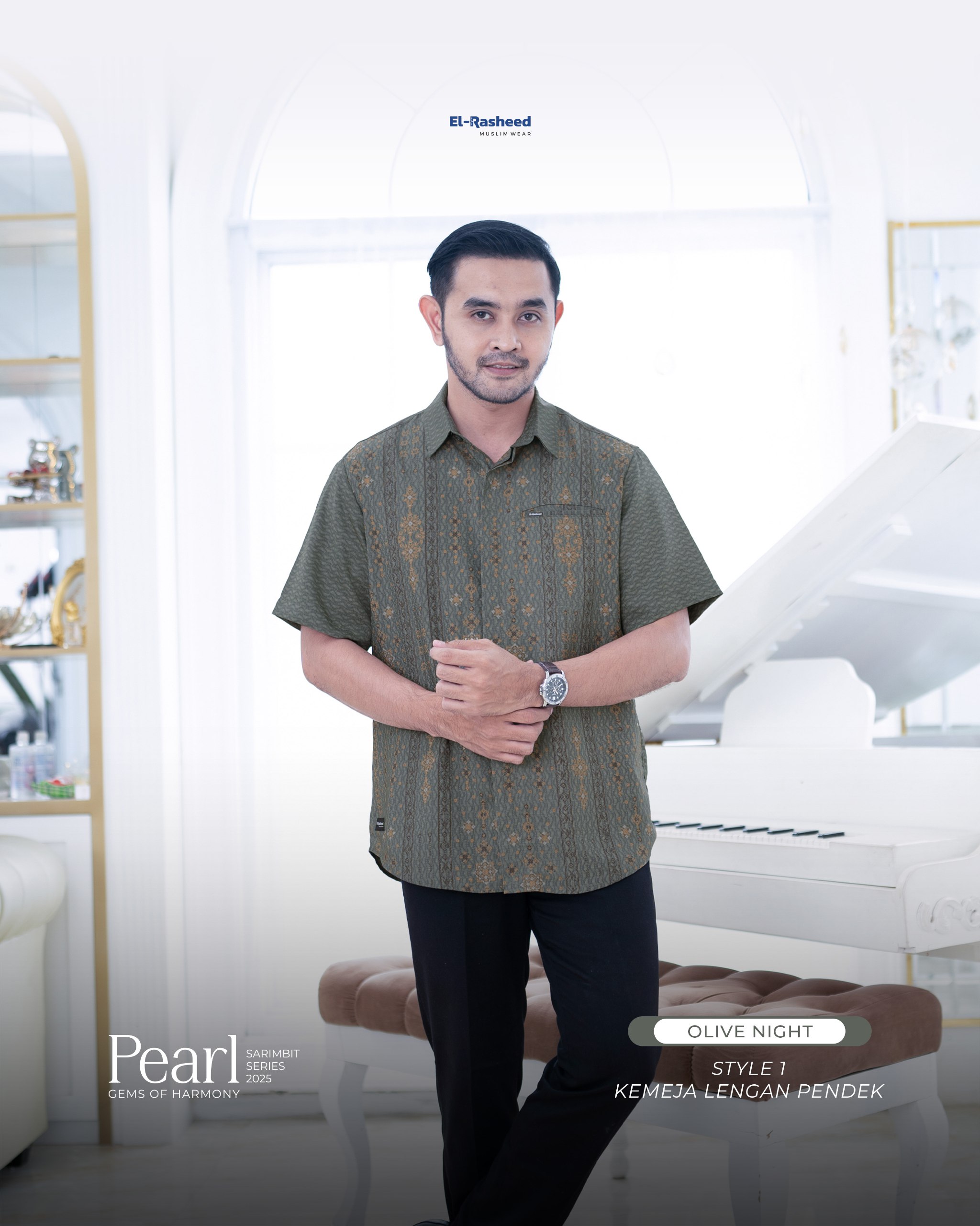 PEARL KEMEJA SHORT SLEEVE GRADE B