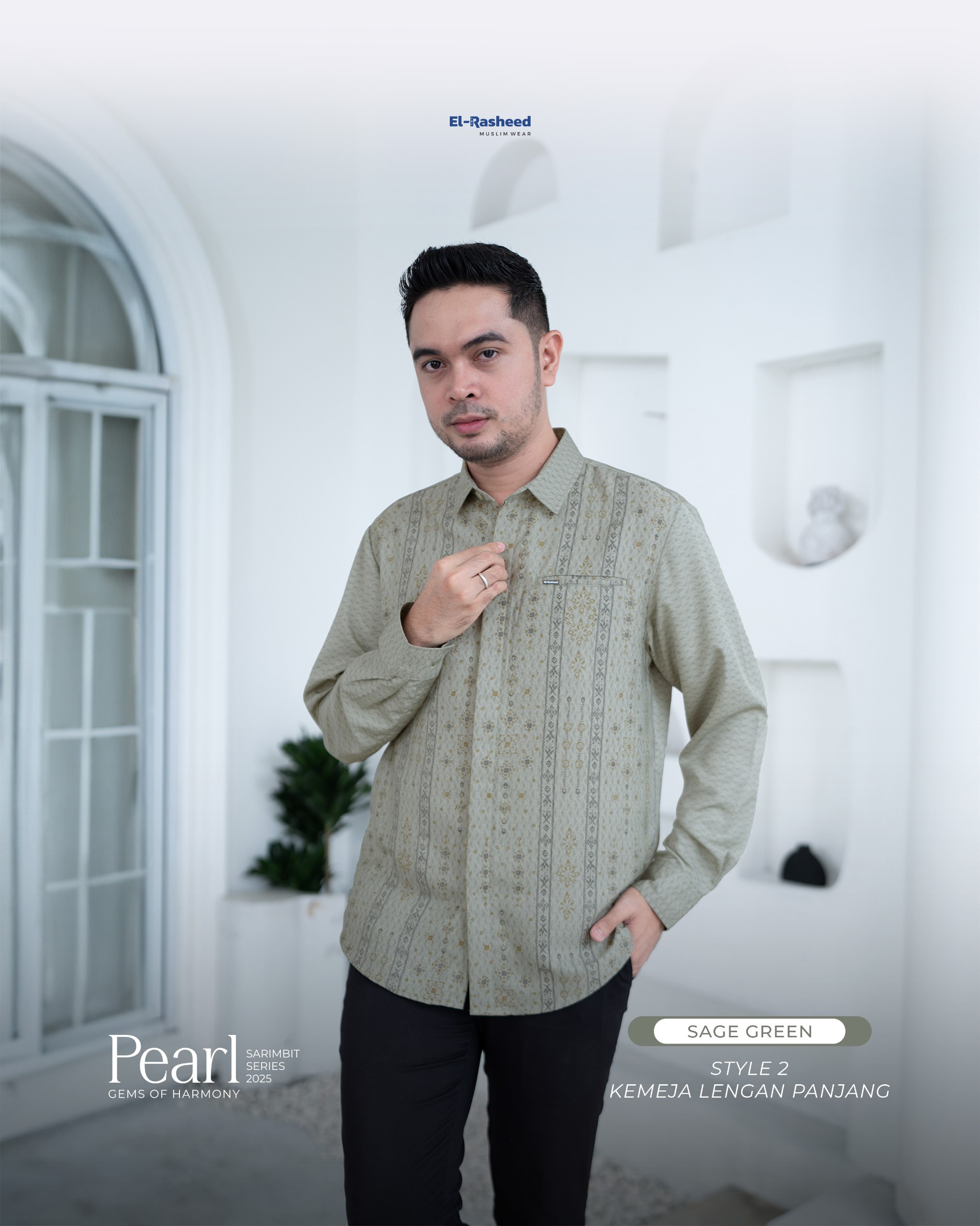 PEARL KEMEJA LONG SLEEVE GRADE B