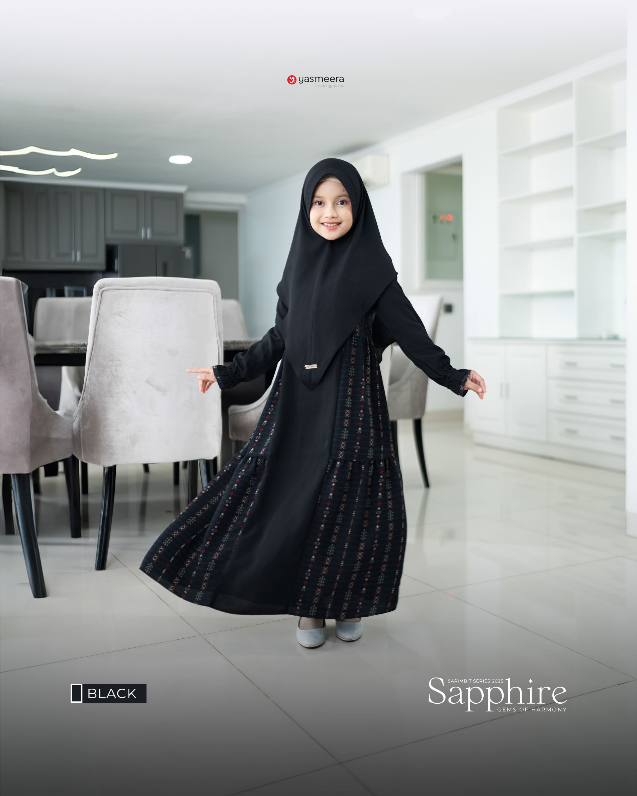 SAPPHIRE DRESS KIDS GRADE B
