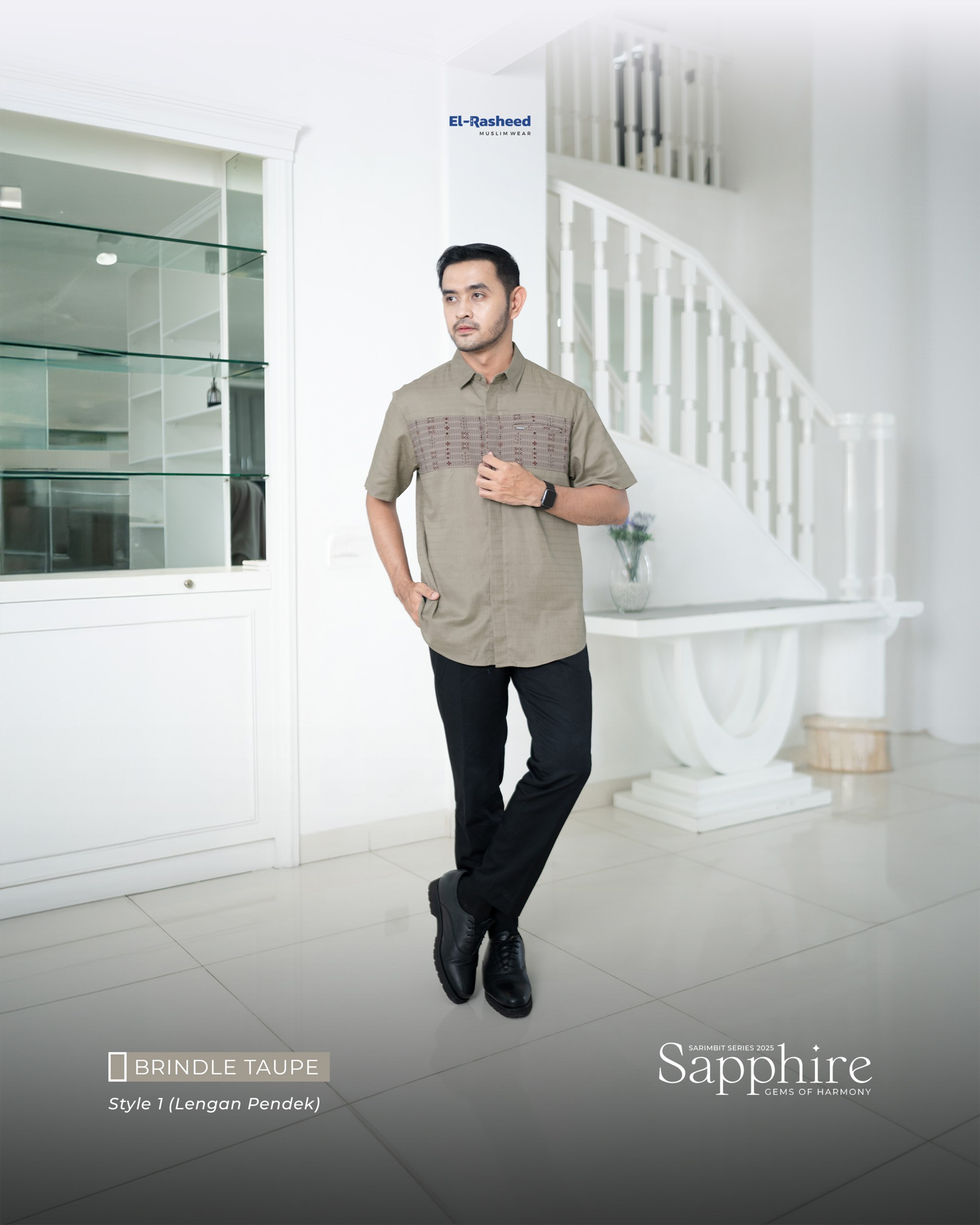 SAPPHIRE KEMEJA SHORT SLEEVE GRADE B