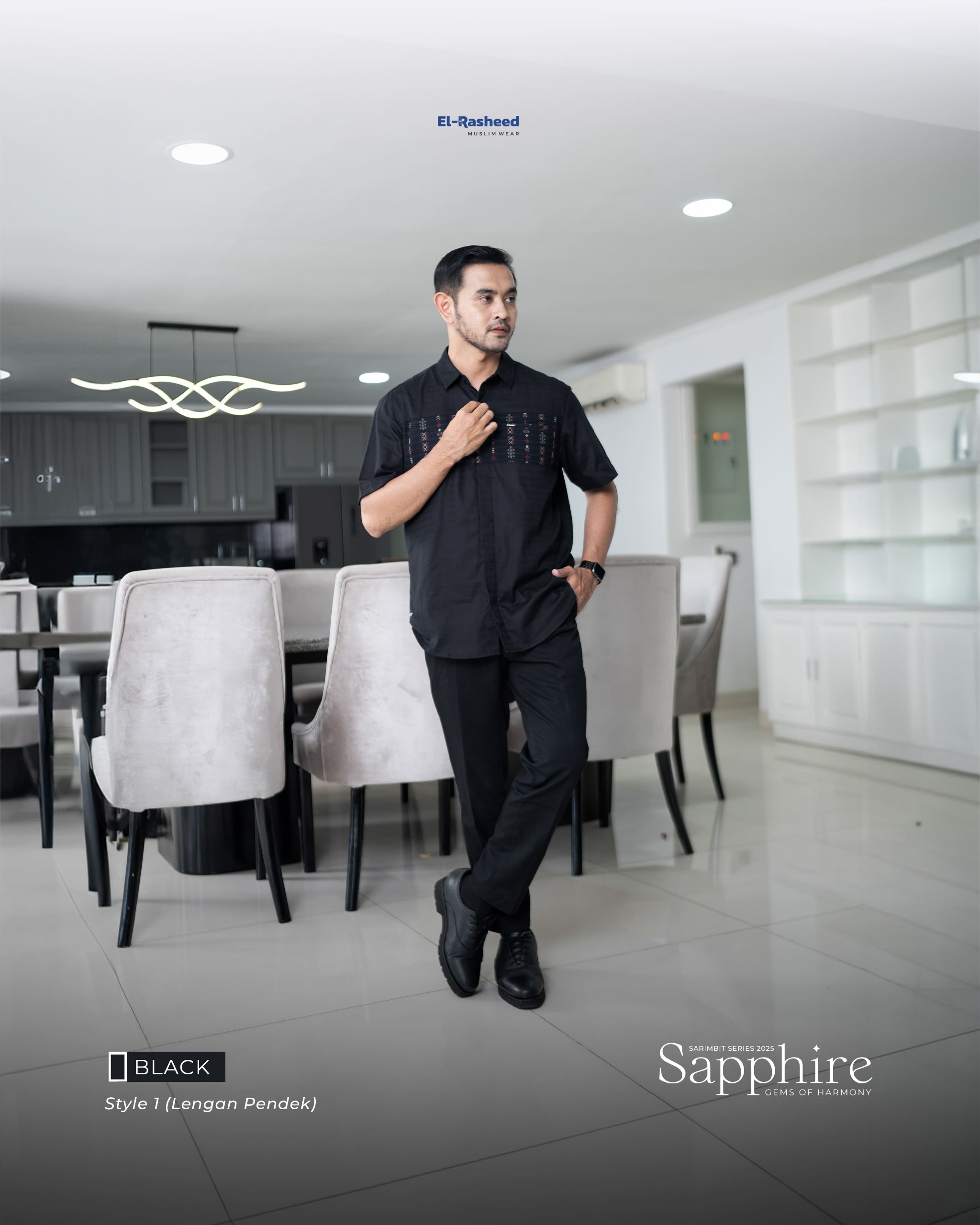 SAPPHIRE KEMEJA SHORT SLEEVE GRADE B