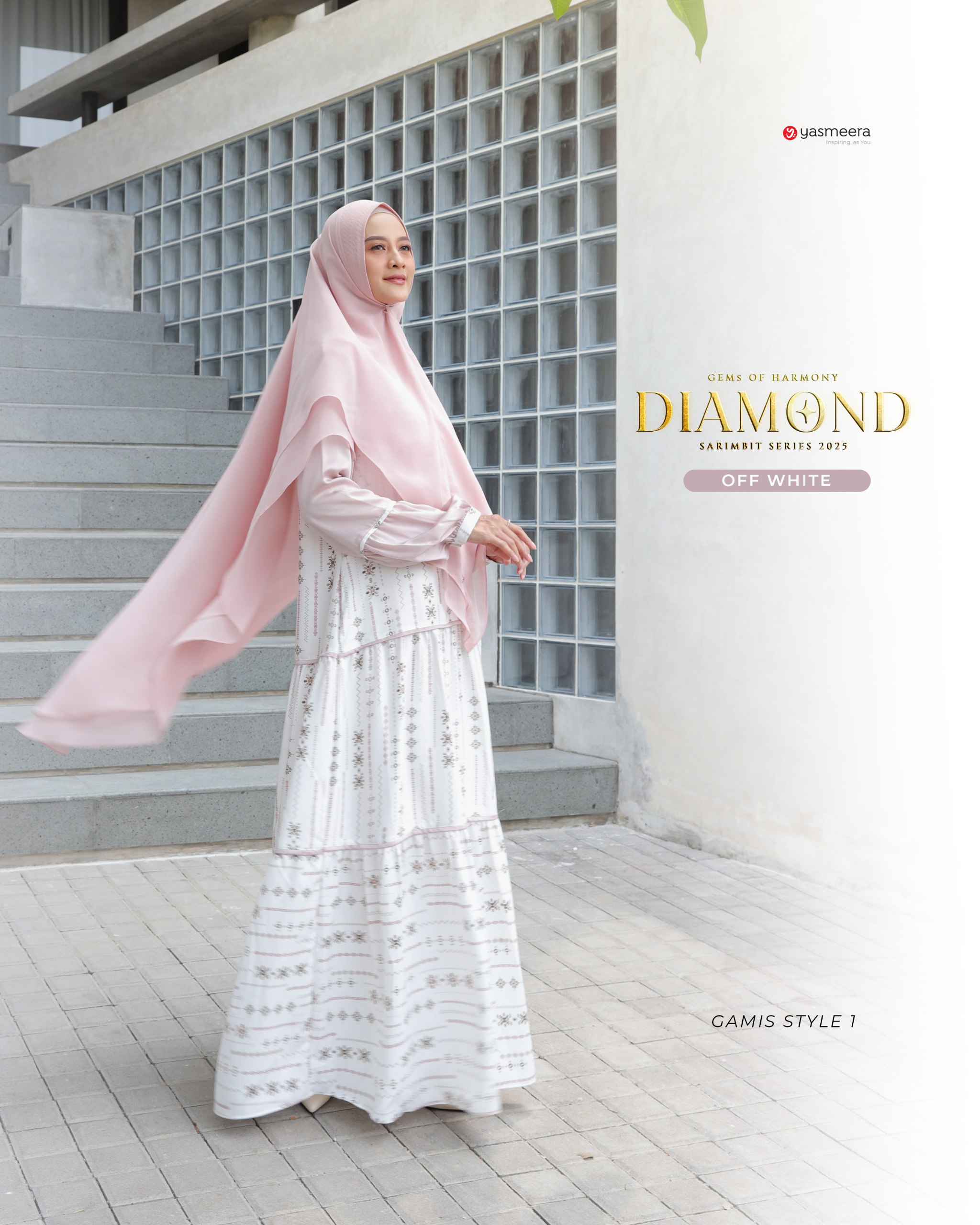 GAMIS DIAMOND DEWASA STYLE 1 GRADE B