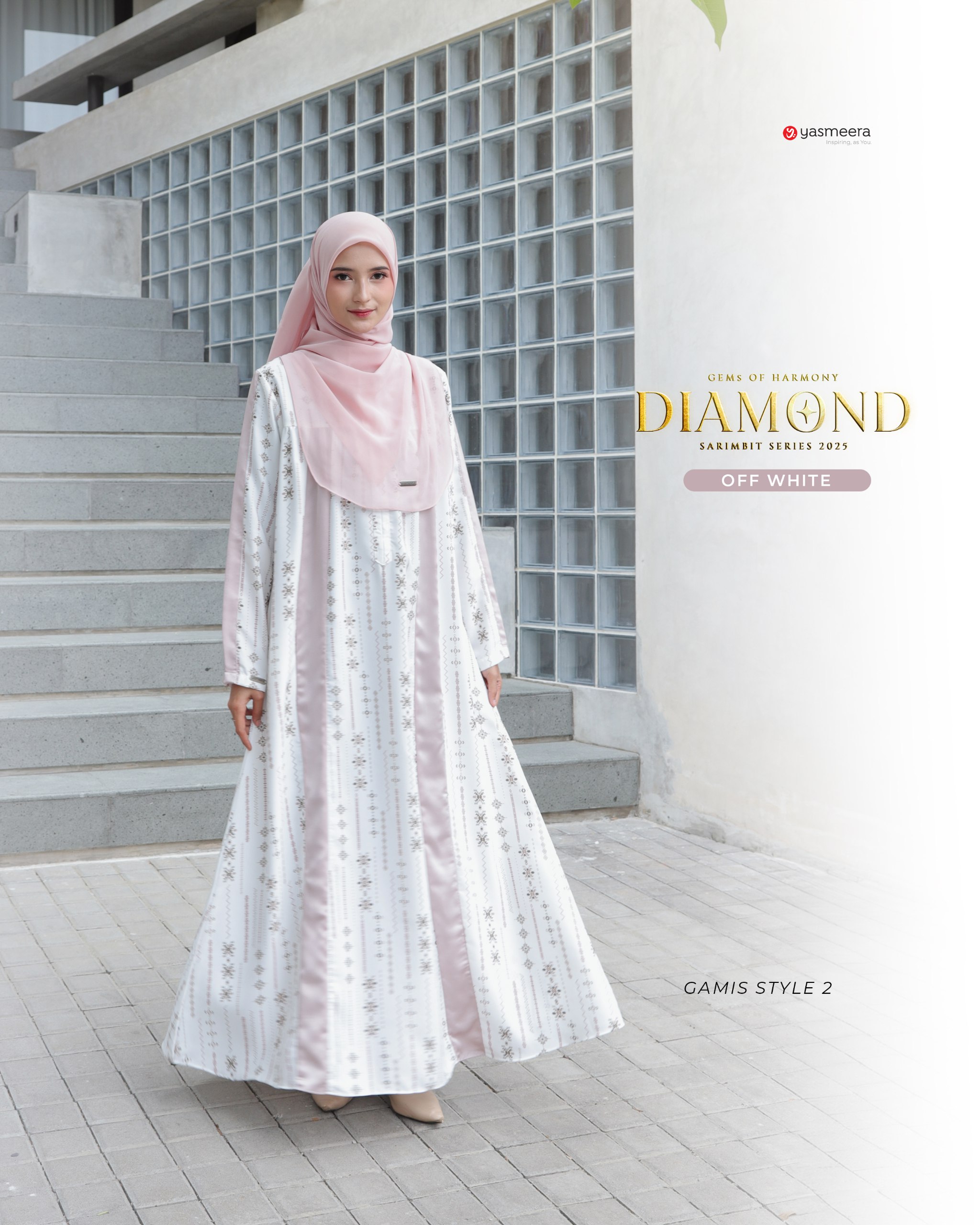 GAMIS DIAMOND DEWASA STYLE 2 GRADE B