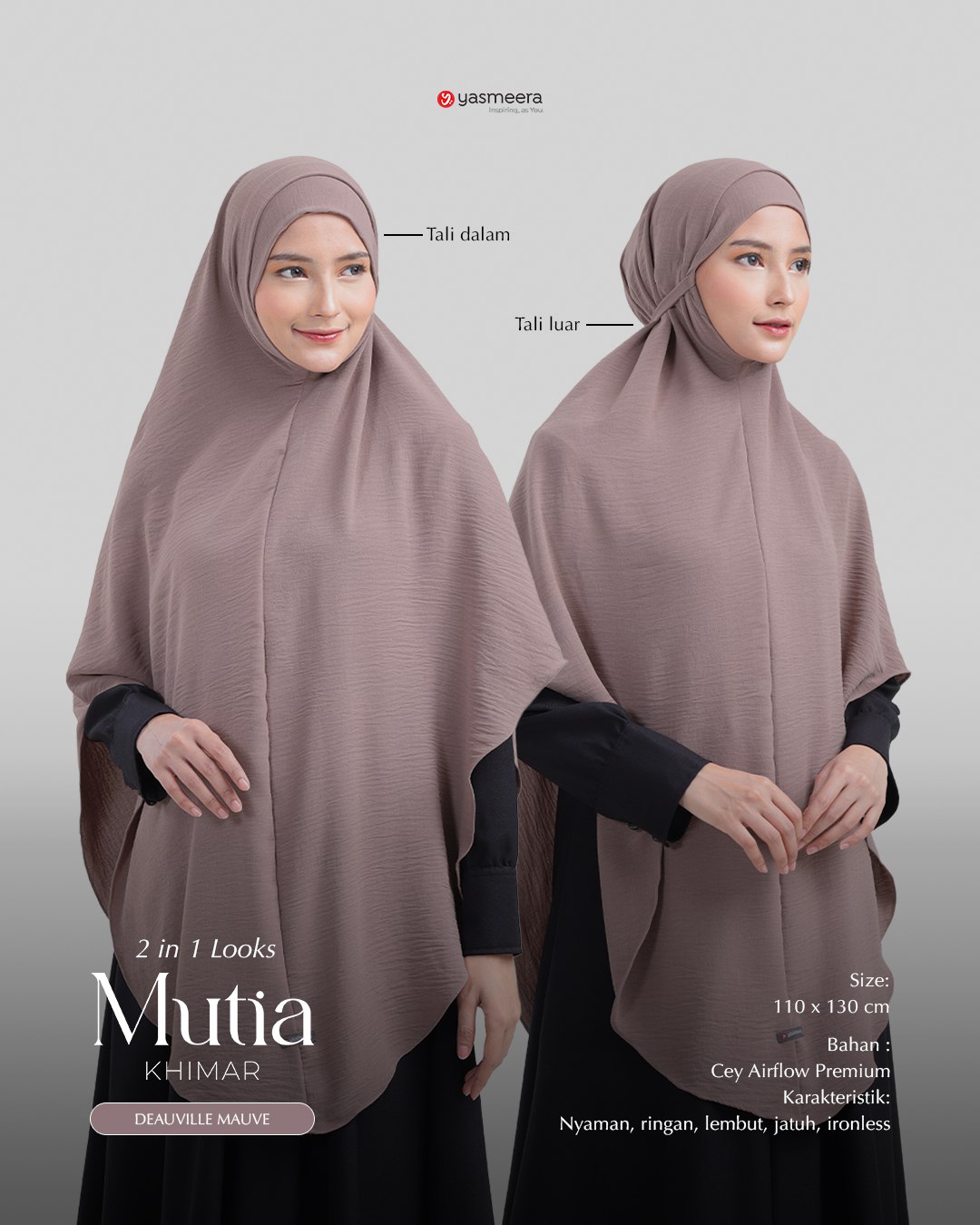 MUTIA KHIMAR GRADE B