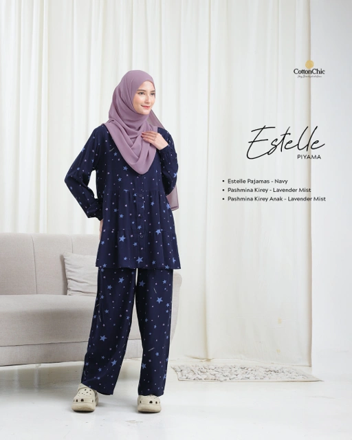 Image of PAJAMAS ESTELLE DEWASA GRADE B