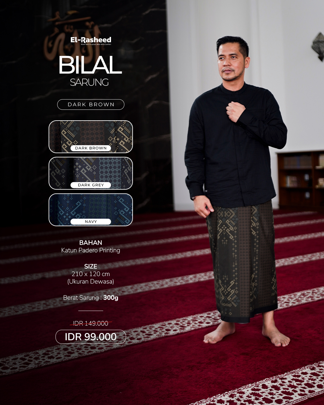 SARUNG PRINTING BILAL