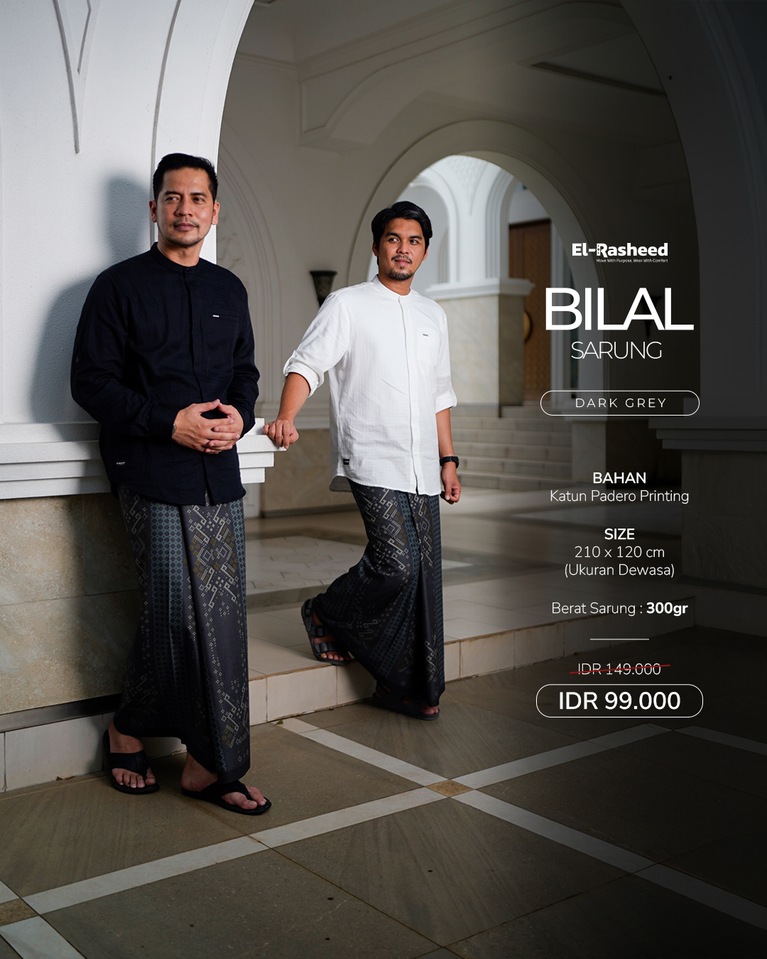 SARUNG PRINTING BILAL