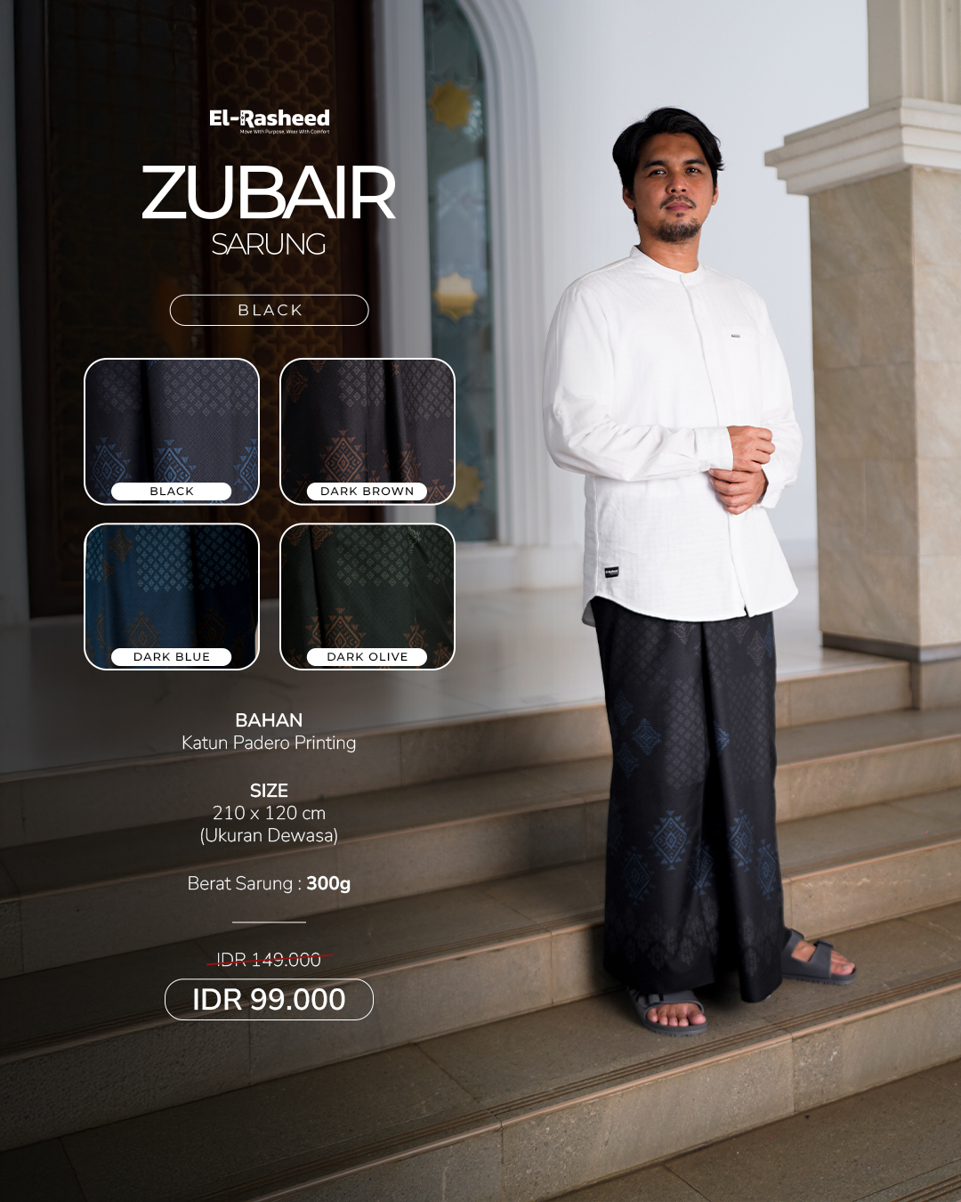 SARUNG PRINTING ZUBAIR