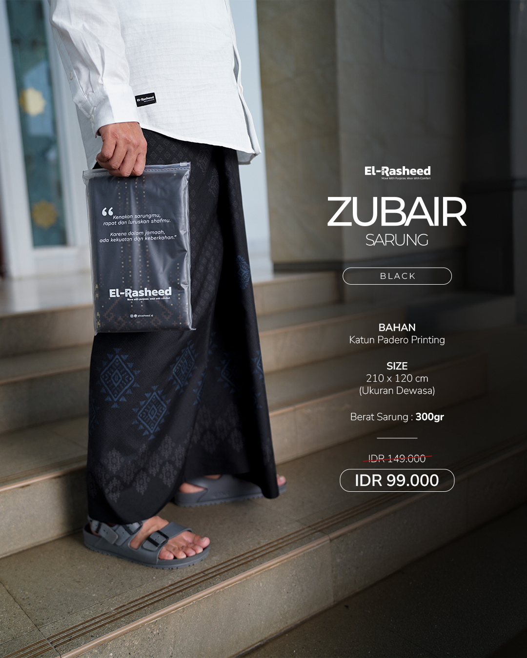 SARUNG PRINTING ZUBAIR