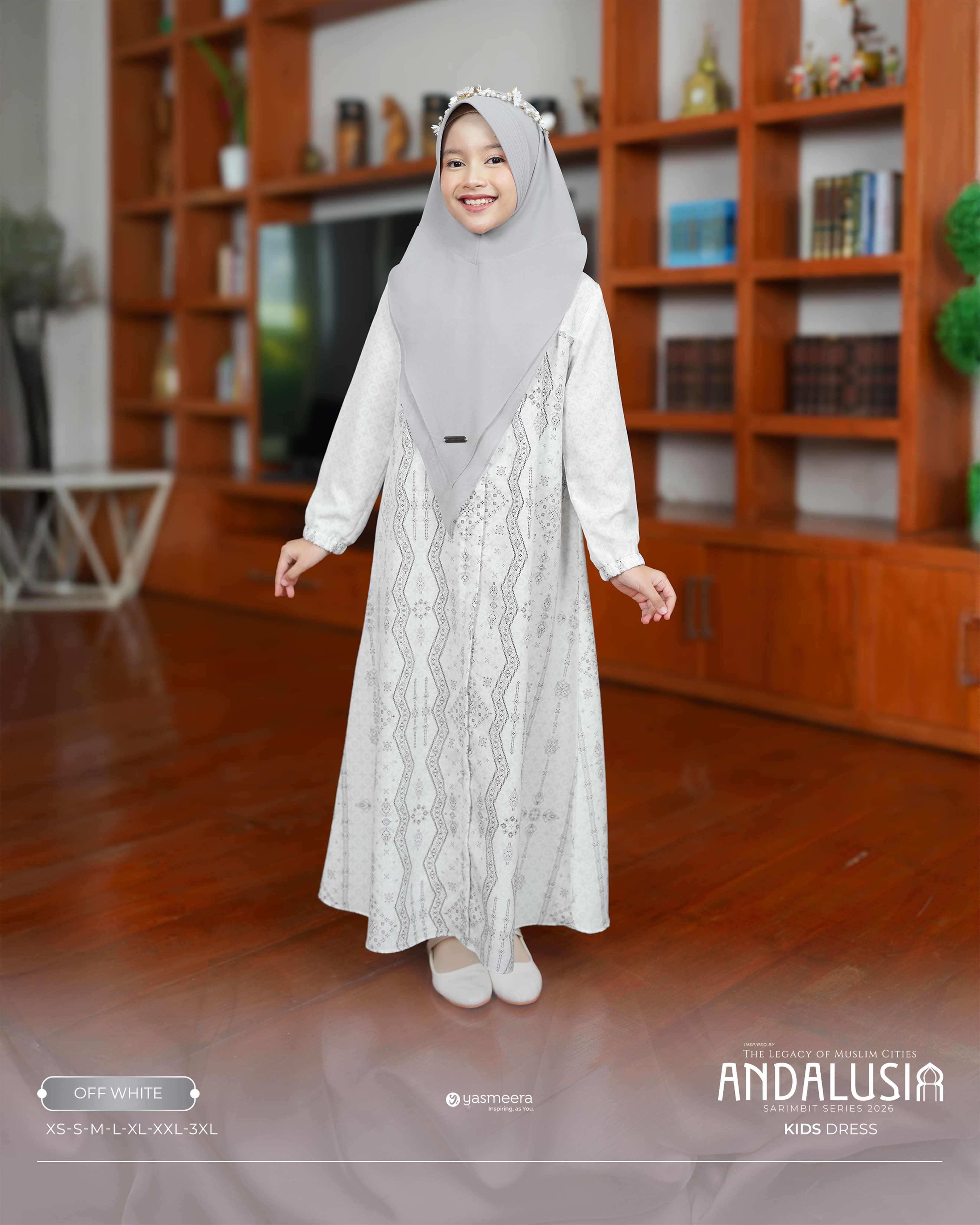 GAMIS ANDALUSIA ANAK GRADE B
