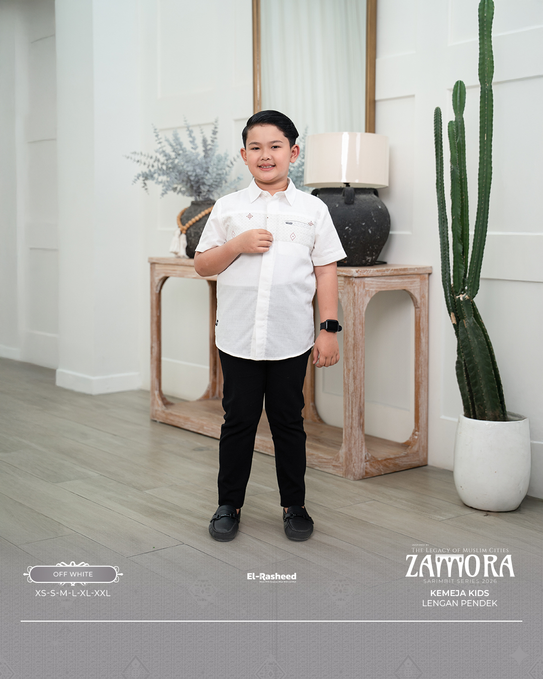 KEMEJA ZAMORA ANAK GRADE B