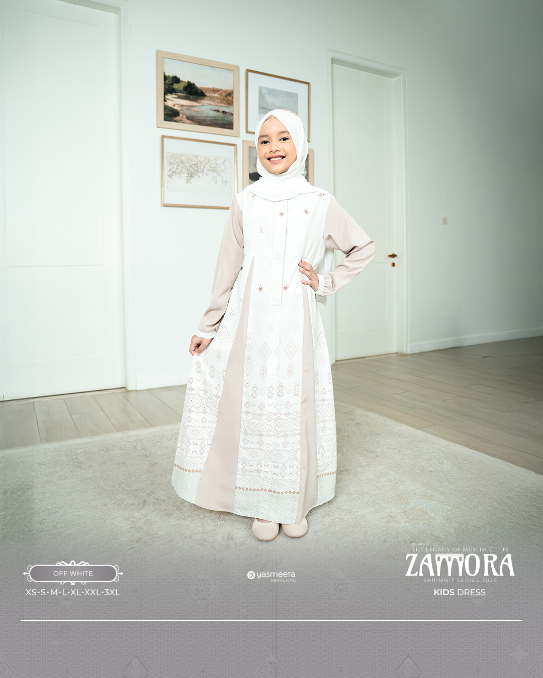 GAMIS ZAMORA ANAK GRADE B