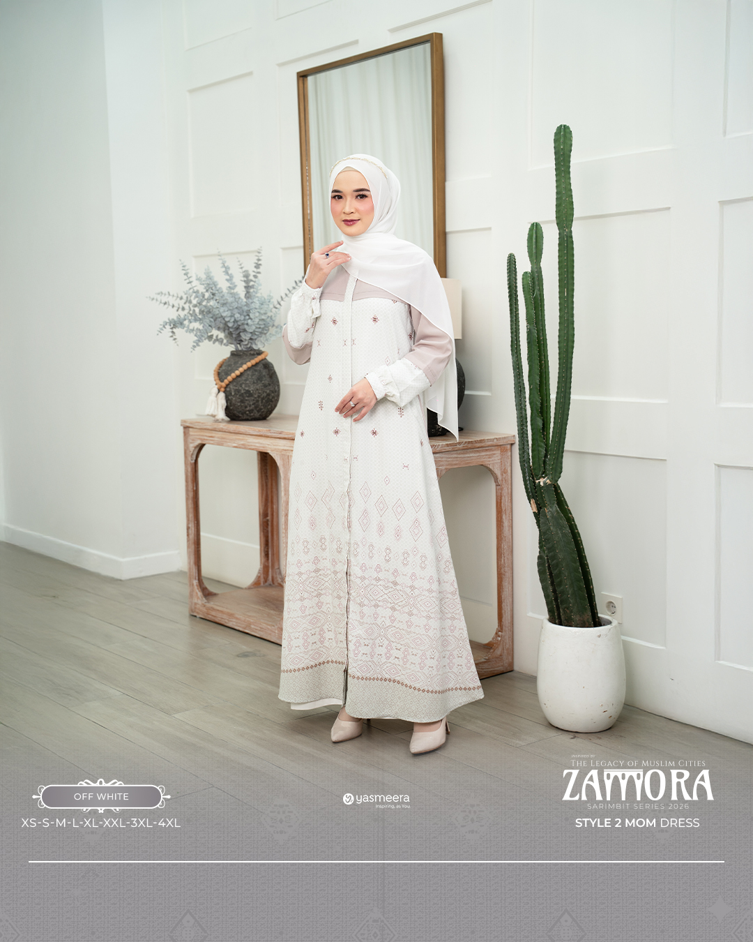 GAMIS ZAMORA STYLE 2 DEWASA GRADE B