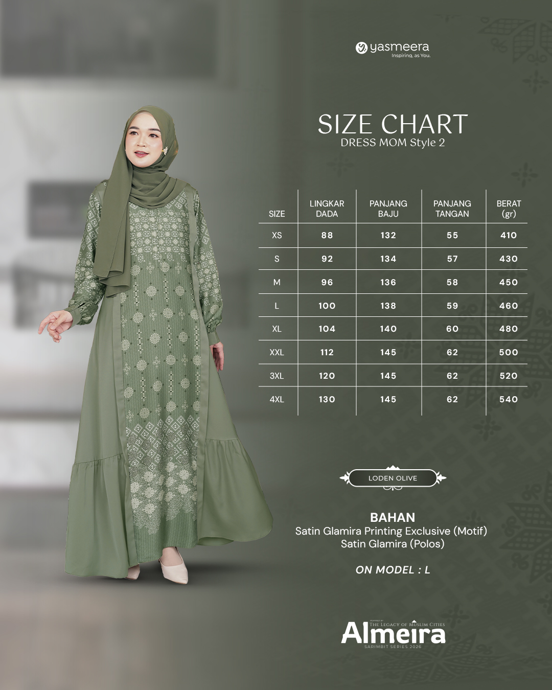 GAMIS ALMEIRA STYLE 2 GRADE B