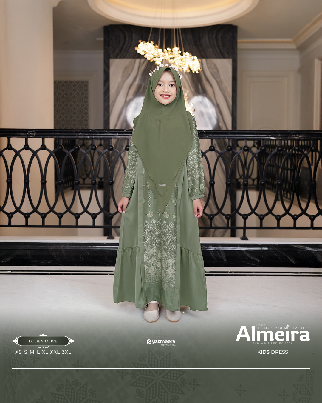 GAMIS ALMEIRA ANAK GRADE B
