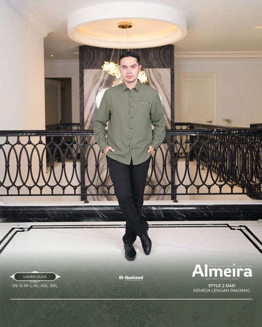 Image of KEMEJA ALMEIRA LENGAN PANJANG DEWASA GRADE B