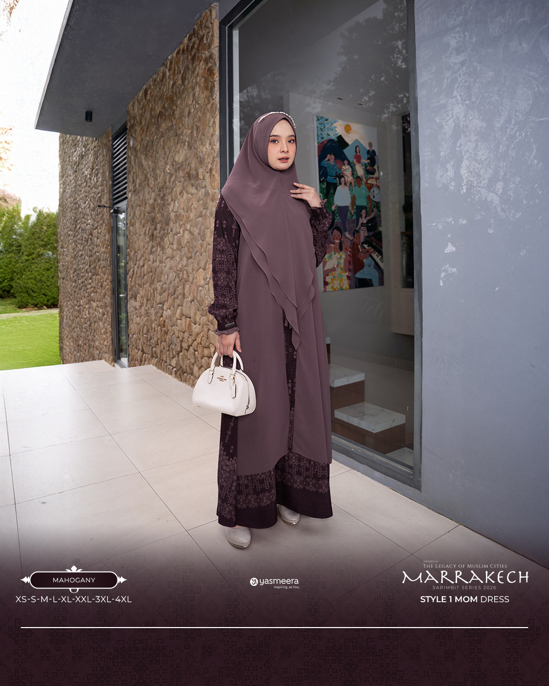 GAMIS MARRAKECH STYLE 1 DEWASA GRADE B
