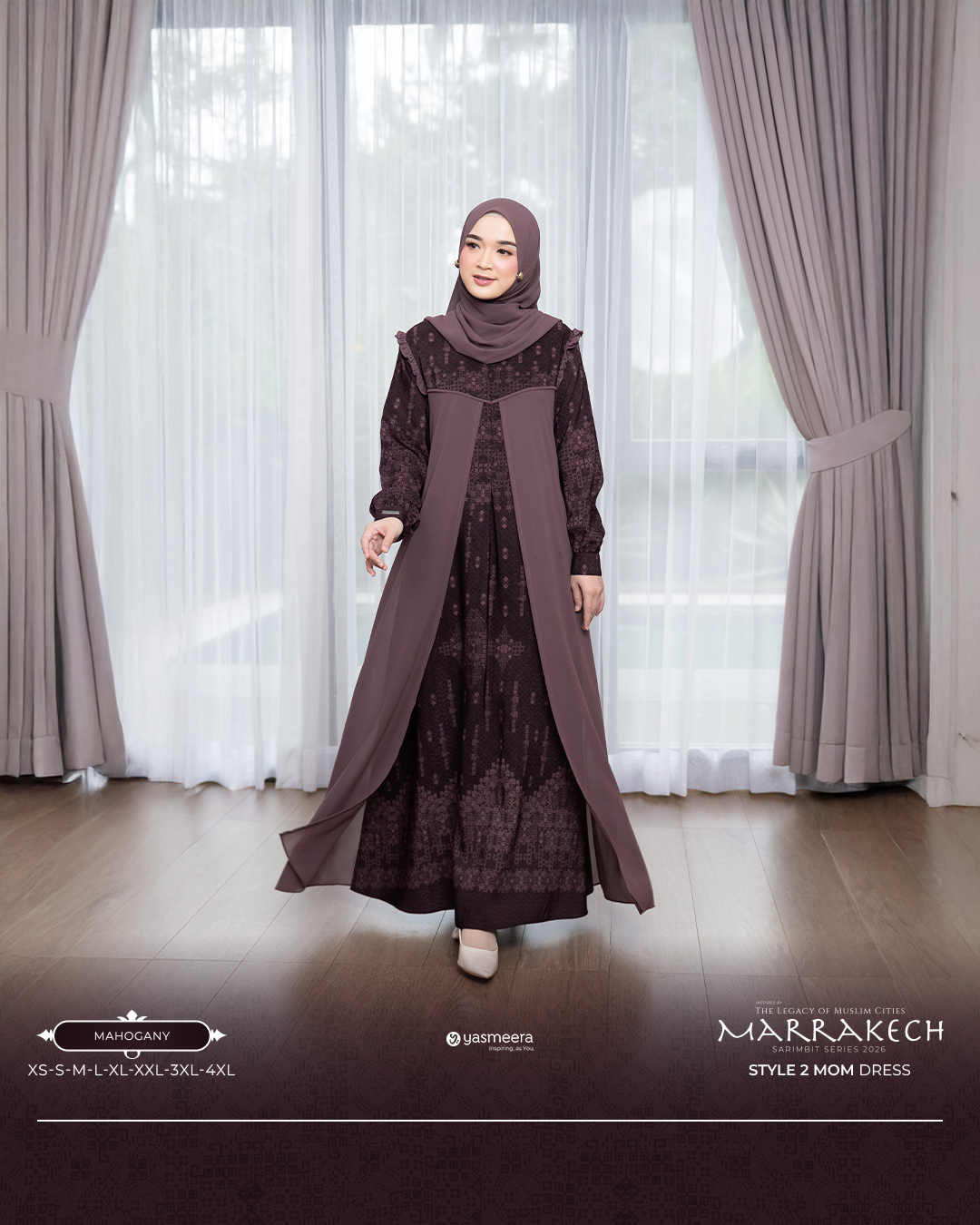 GAMIS MARRAKECH STYLE 2 DEWASA GRADE B