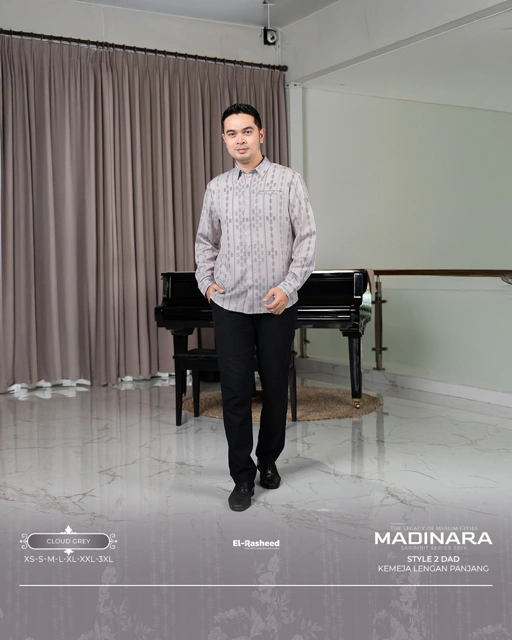 KEMEJA MADINARA LENGAN PANJANG DEWASA GRADE B