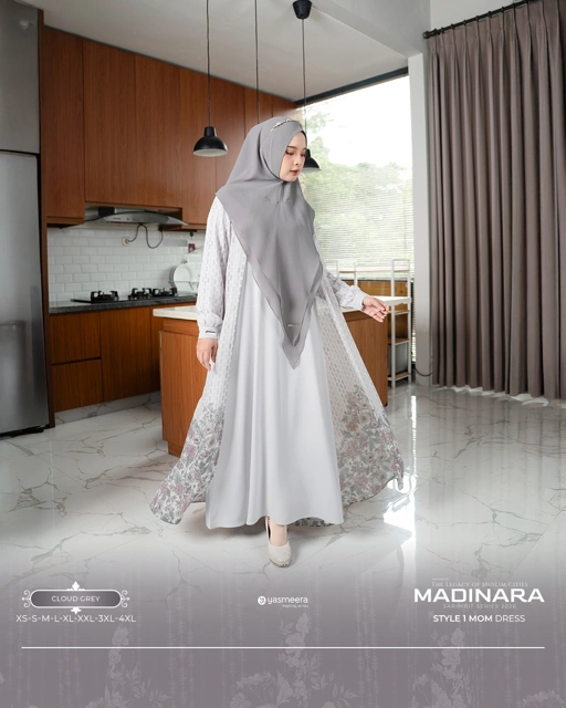 GAMIS MADINARA STYLE 1 DEWASA GRADE B