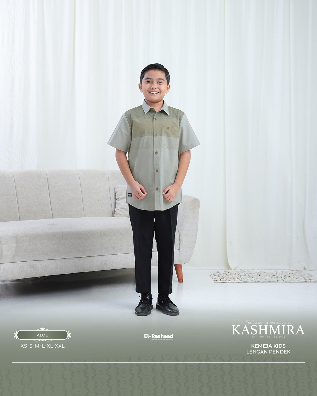 KEMEJA KASHMIRA ANAK GRADE B