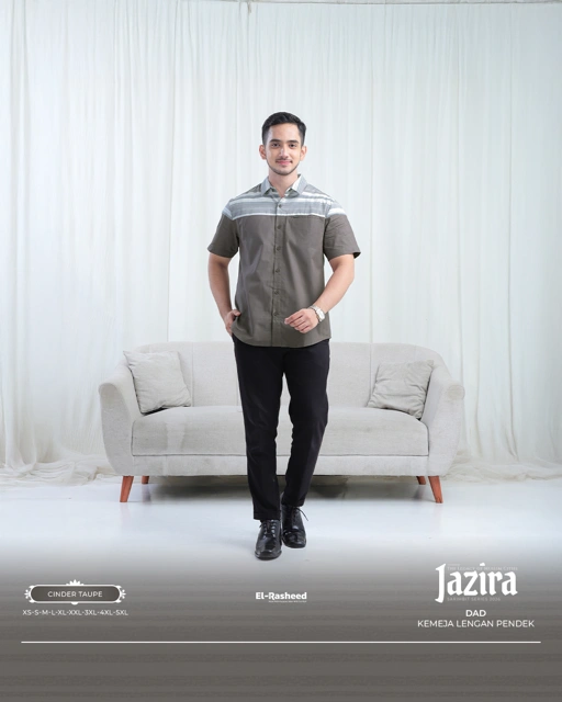 Image of KEMEJA JAZIRA LENGAN PENDEK DEWASA GRADE B