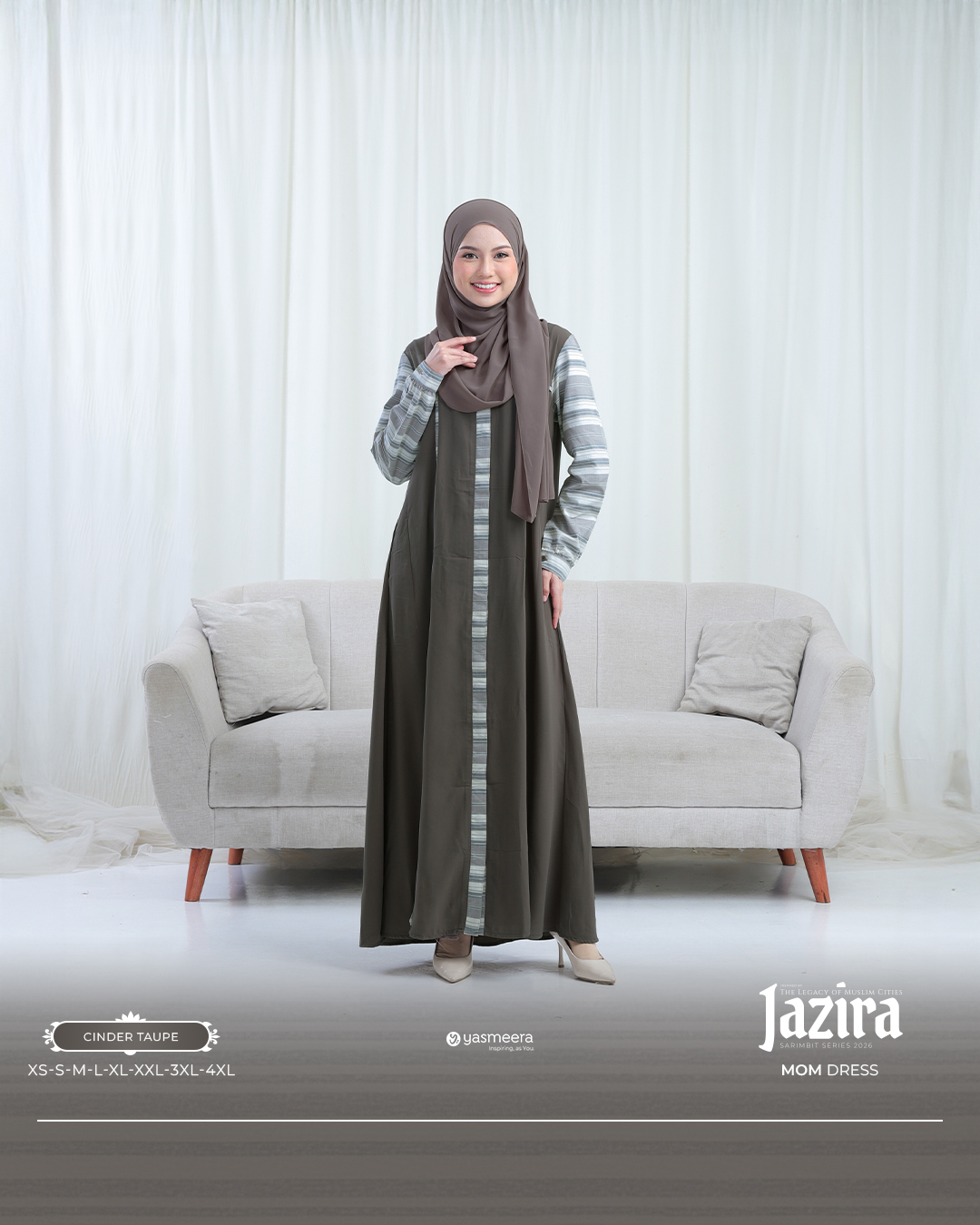 GAMIS JAZIRA DEWASA GRADE B
