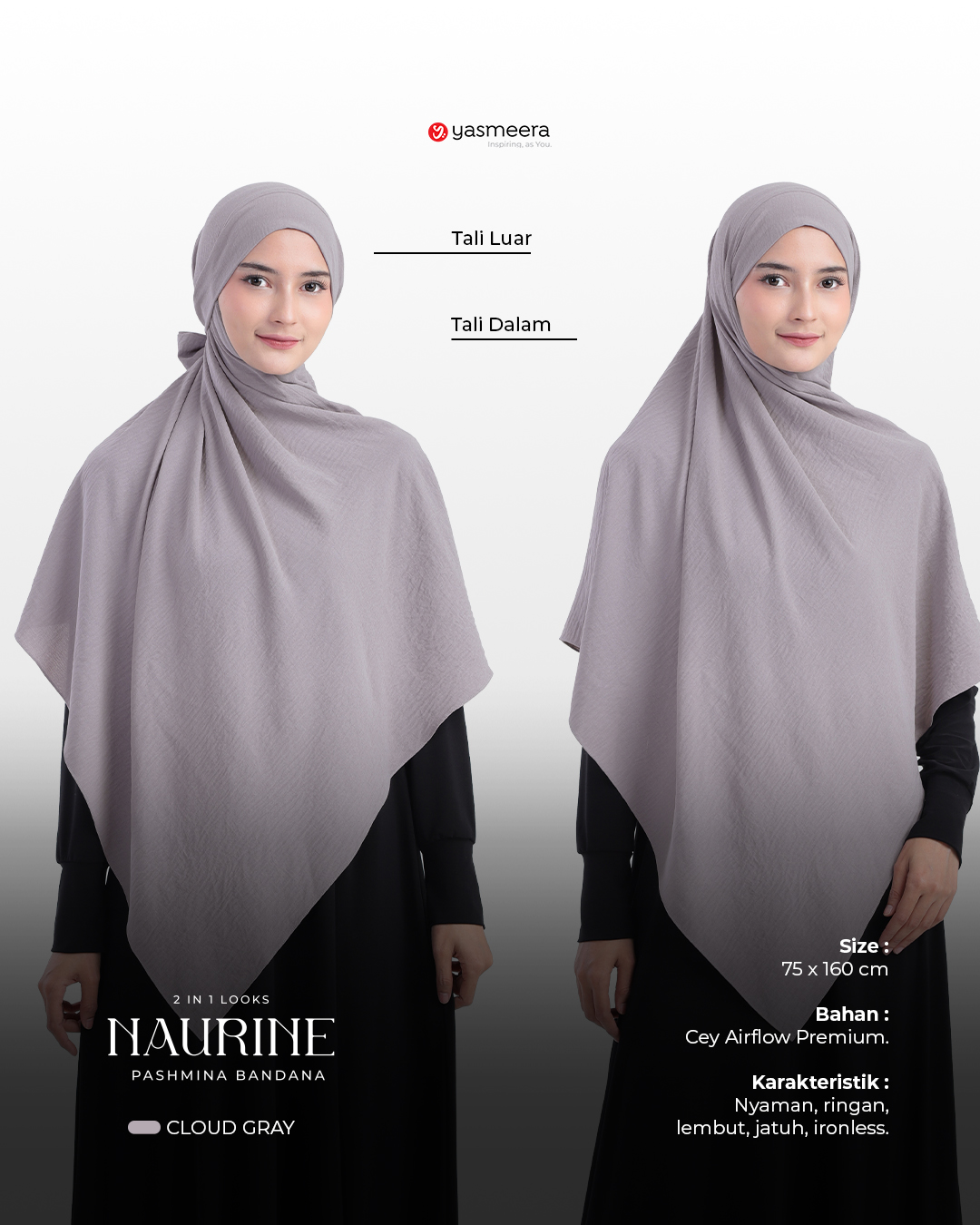PASHMINA BANDANA NAURINE