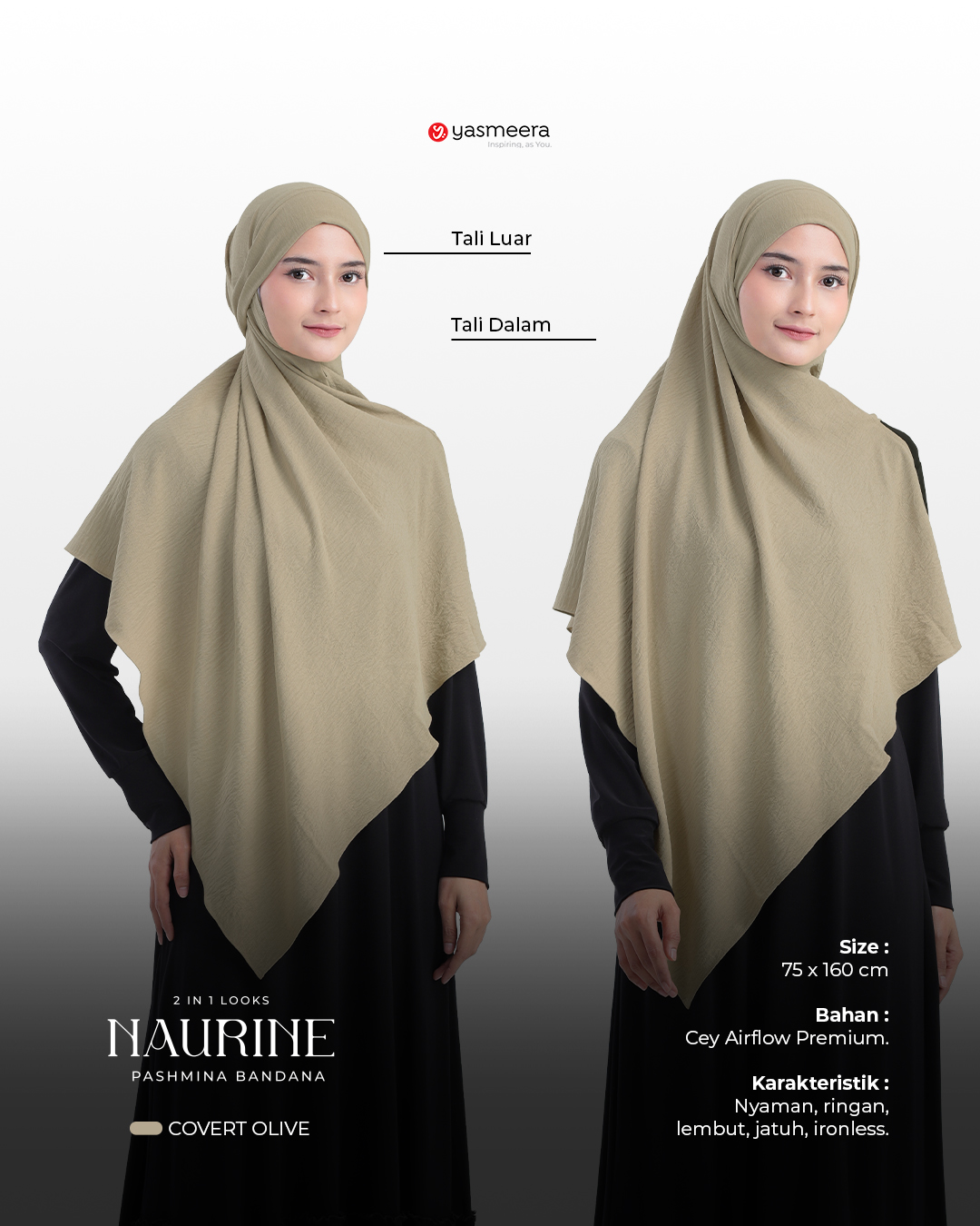 PASHMINA BANDANA NAURINE