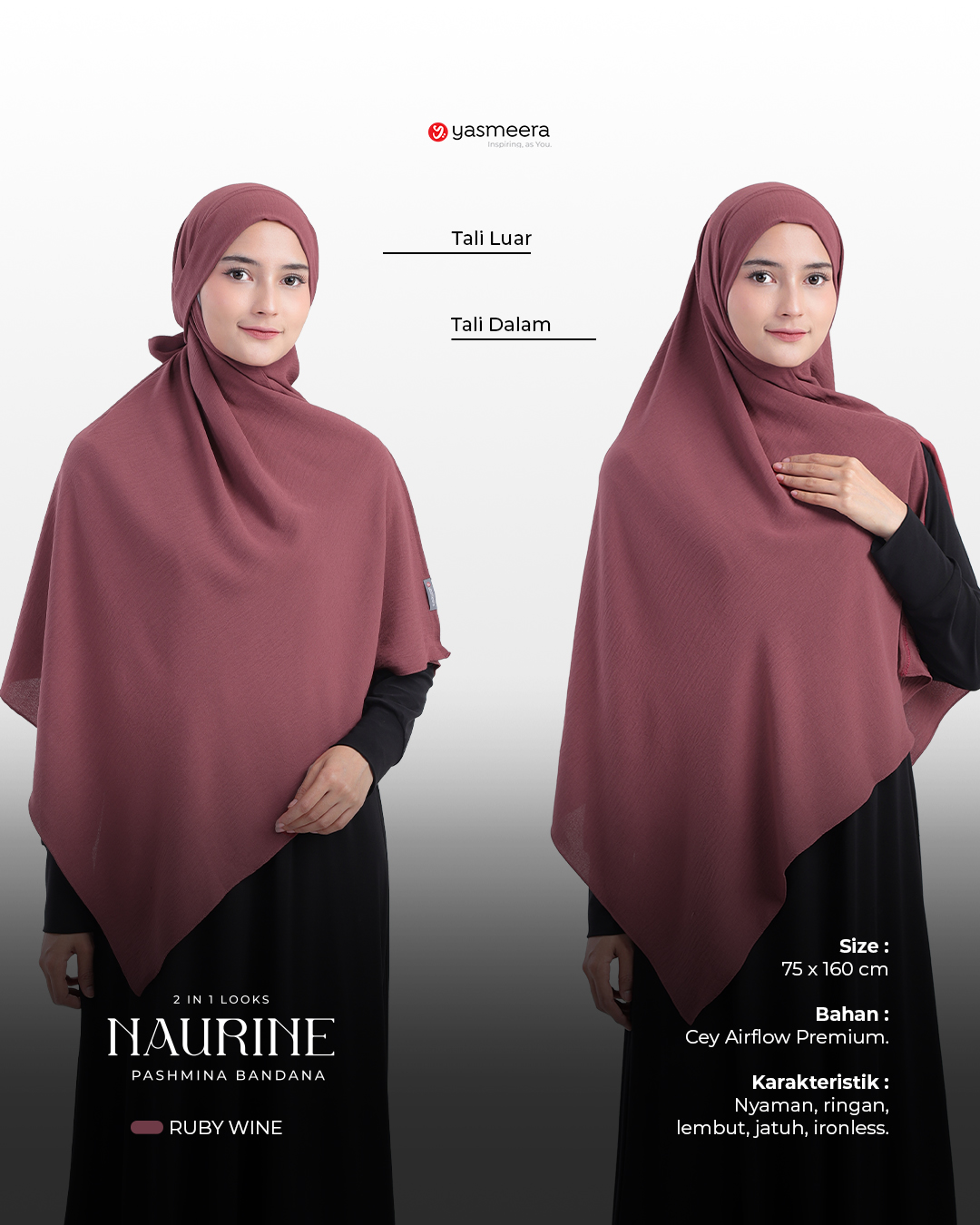 PASHMINA BANDANA NAURINE