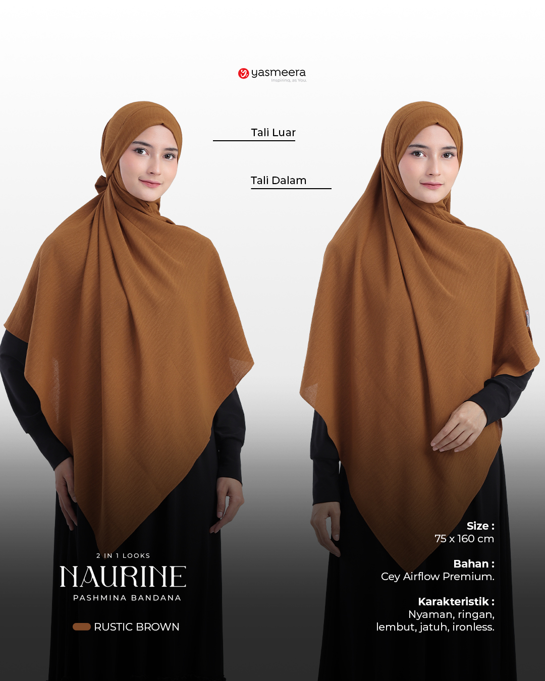 PASHMINA BANDANA NAURINE