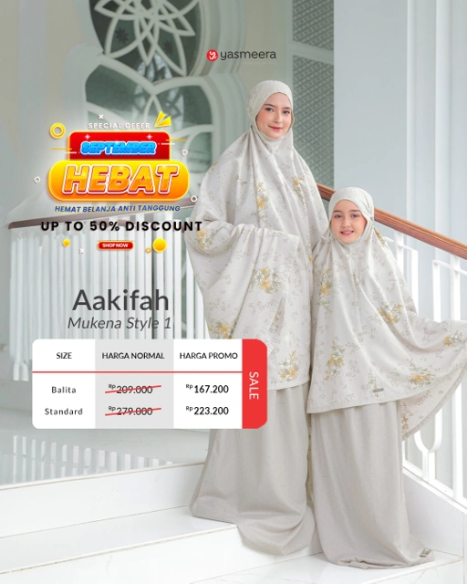 Image of AAKIFAH MUKENA STYLE 1