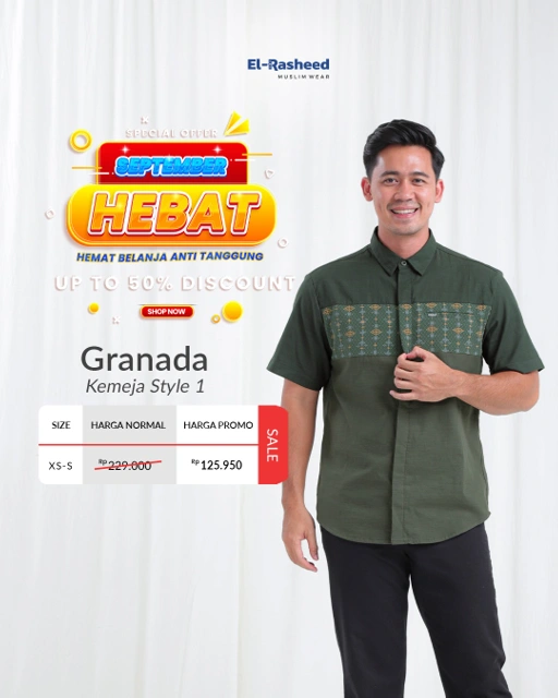 Image of GRANADA KEMEJA SHORT SLEEVE (LENGAN PENDEK)
