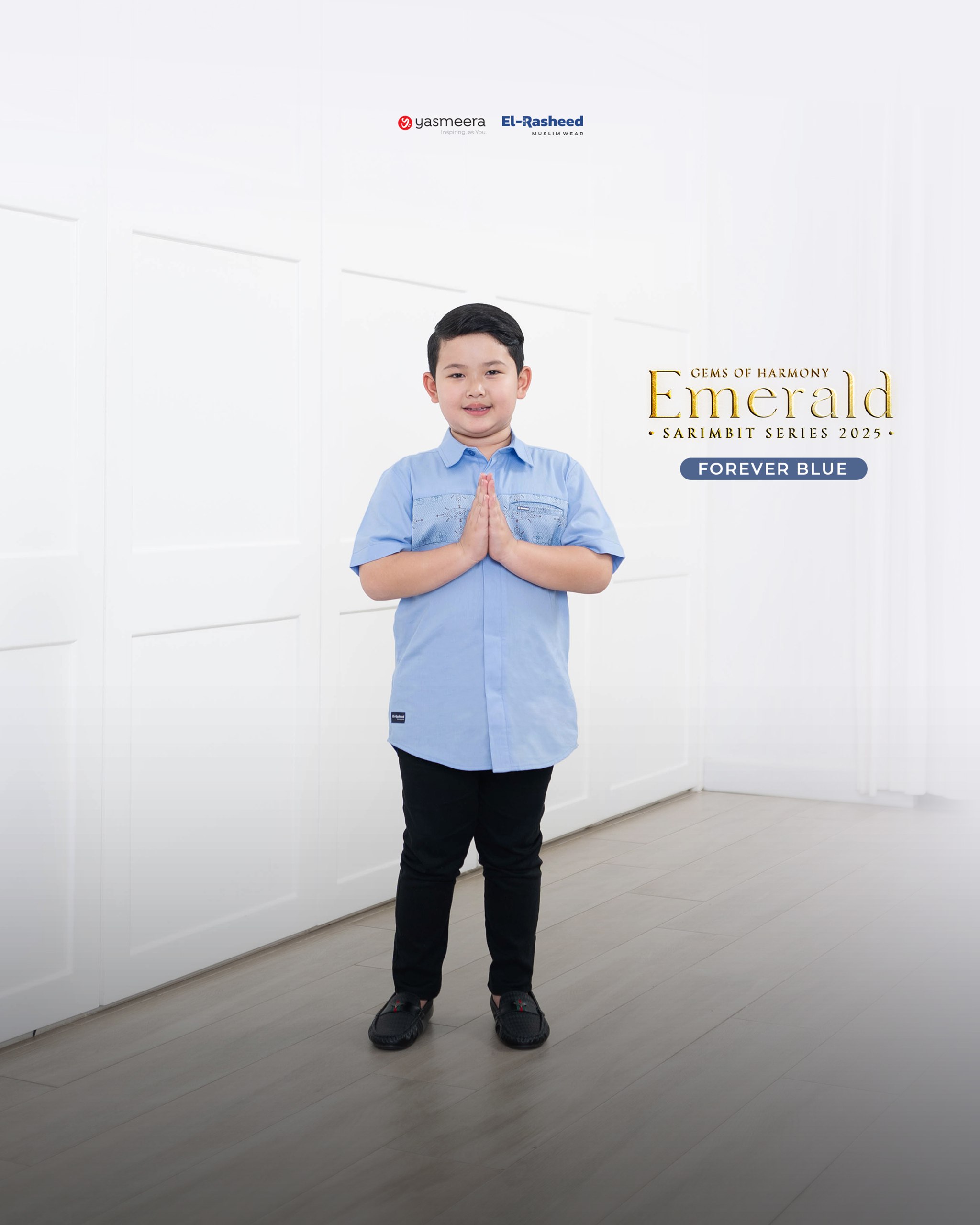 EMERALD KEMEJA KIDS GRADE B