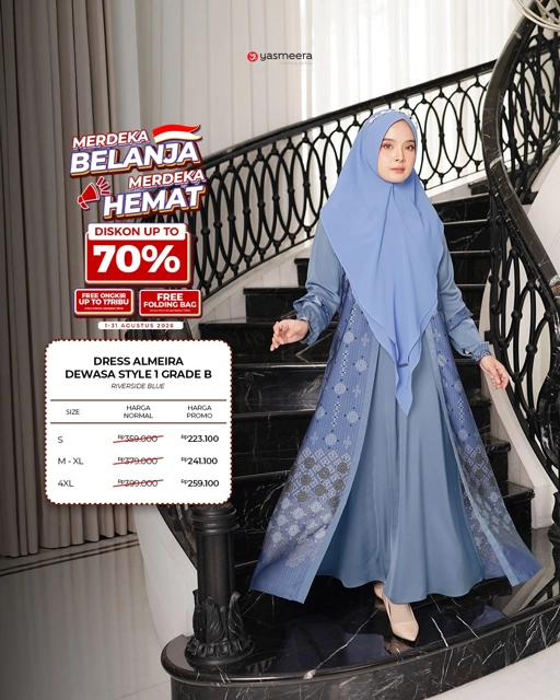 GAMIS ALMEIRA ANAK GRADE B