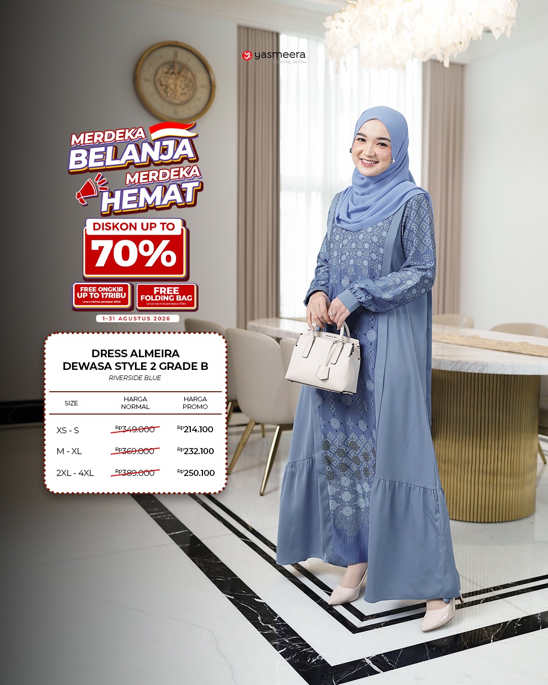 GAMIS ALMEIRA STYLE 2 GRADE B