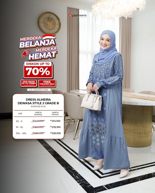 GAMIS ALMEIRA STYLE 2 GRADE B