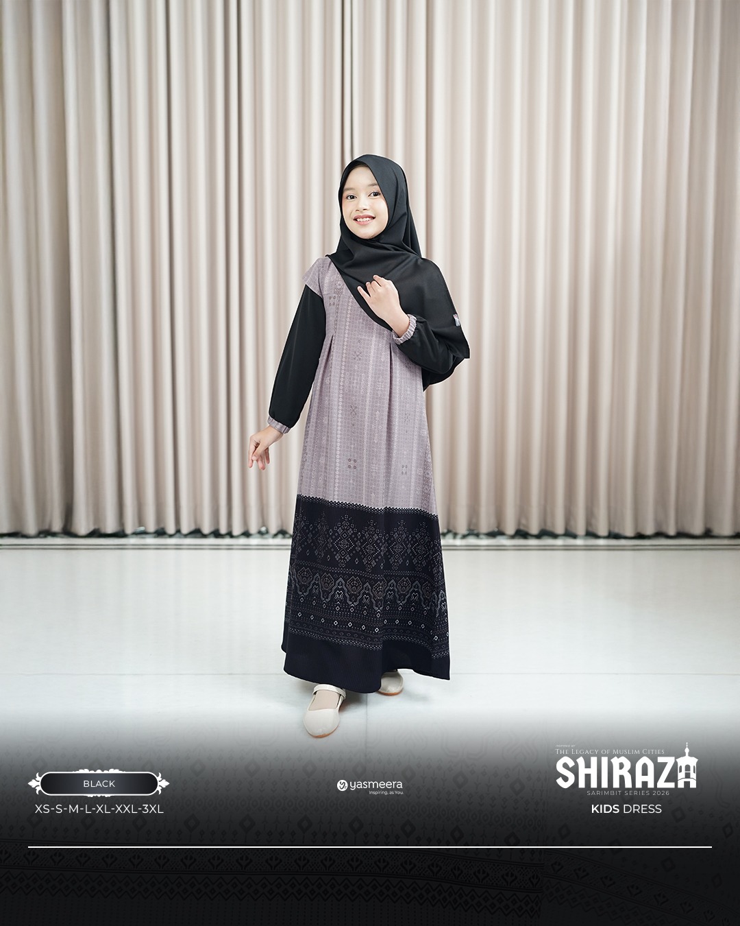 SARIMBIT 2026 SHIRAZA SERIES WARNA BLACK