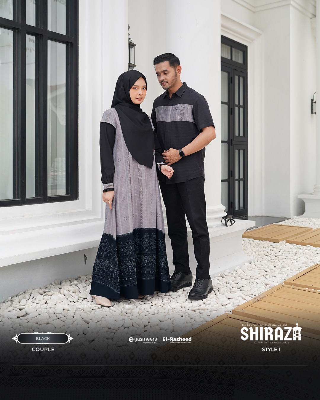 SARIMBIT 2026 SHIRAZA SERIES WARNA BLACK