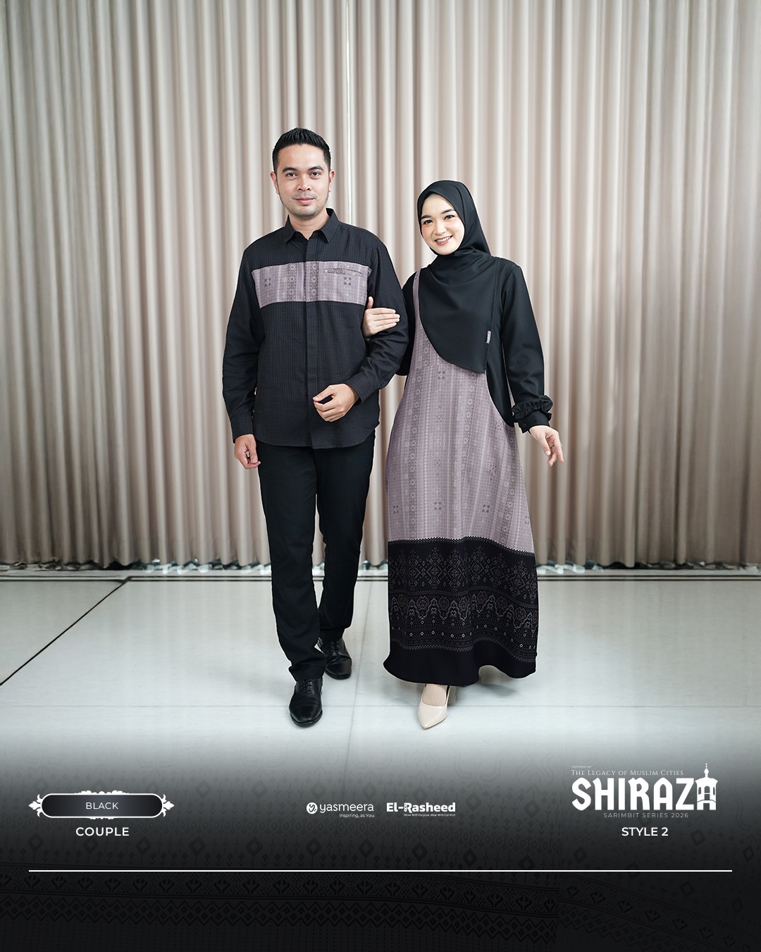 SARIMBIT 2026 SHIRAZA SERIES WARNA BLACK