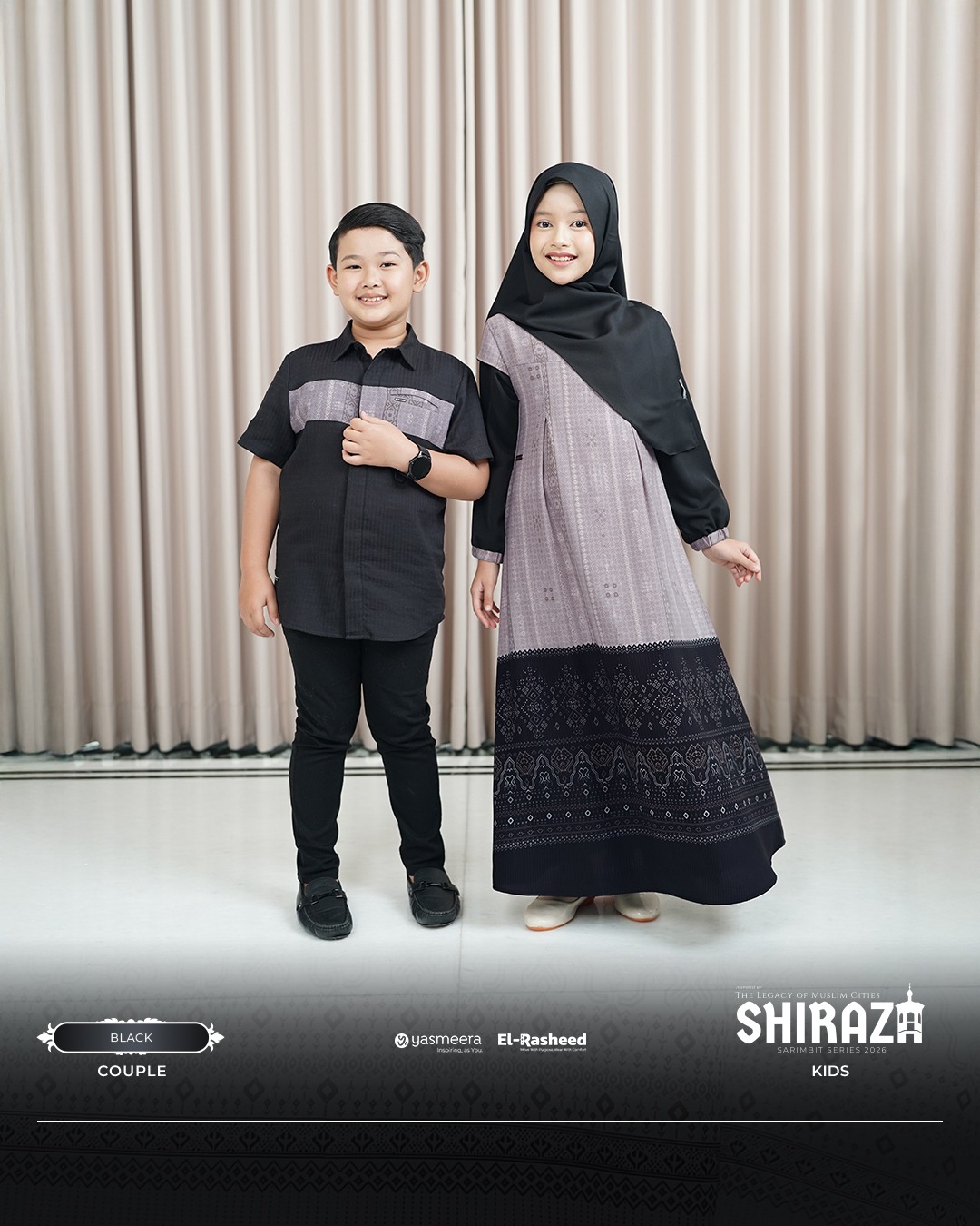 SARIMBIT 2026 SHIRAZA SERIES WARNA BLACK