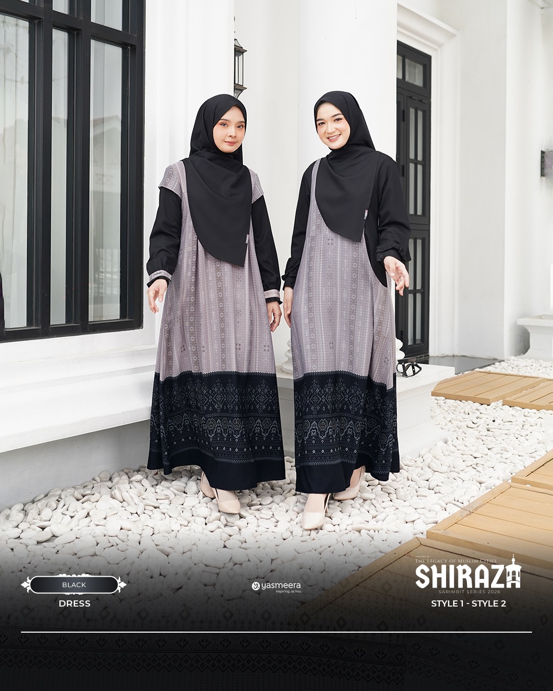 SARIMBIT 2026 SHIRAZA SERIES WARNA BLACK