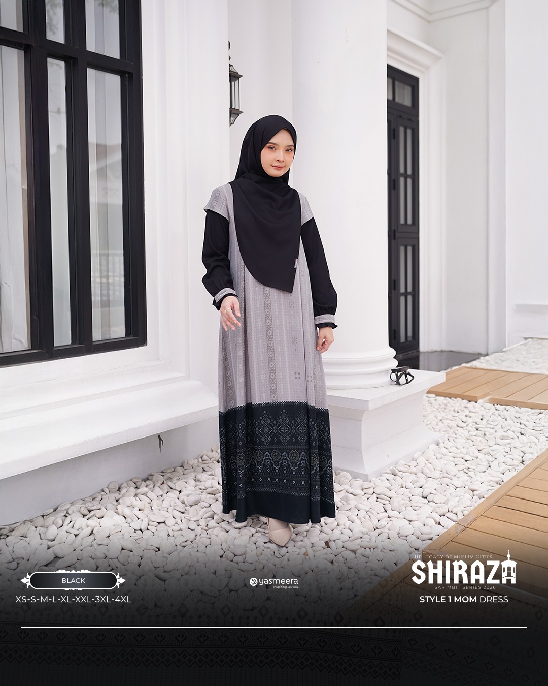 SARIMBIT 2026 SHIRAZA SERIES WARNA BLACK