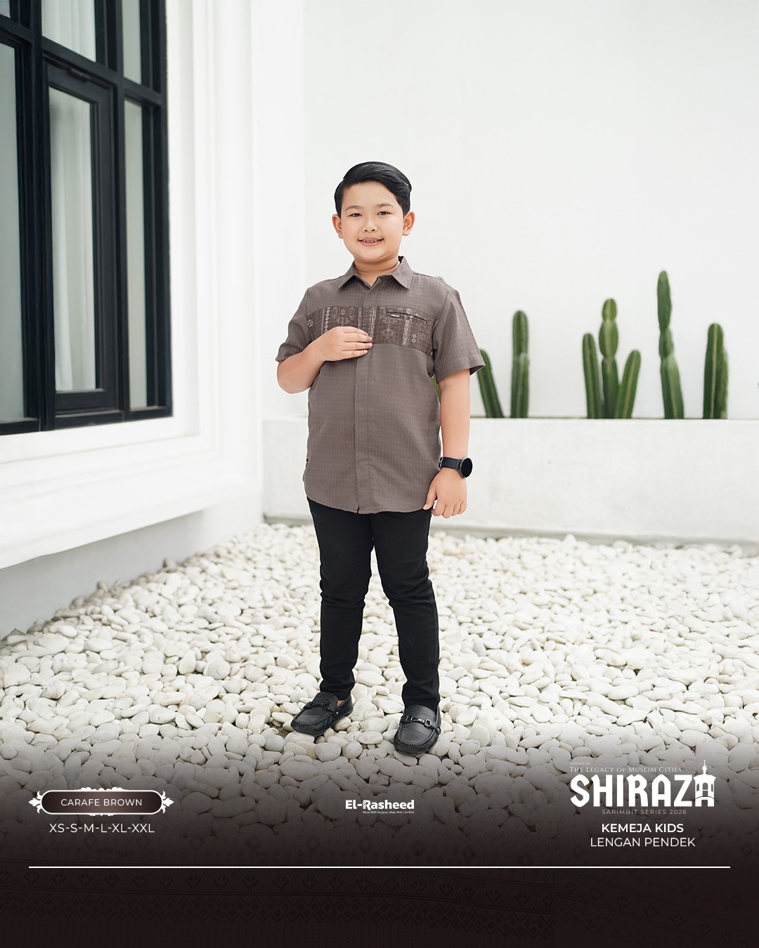 SARIMBIT 2026 SHIRAZA SERIES WARNA CARAFE BROWN