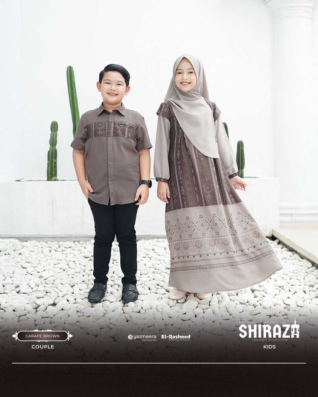 SARIMBIT 2026 SHIRAZA SERIES WARNA CARAFE BROWN