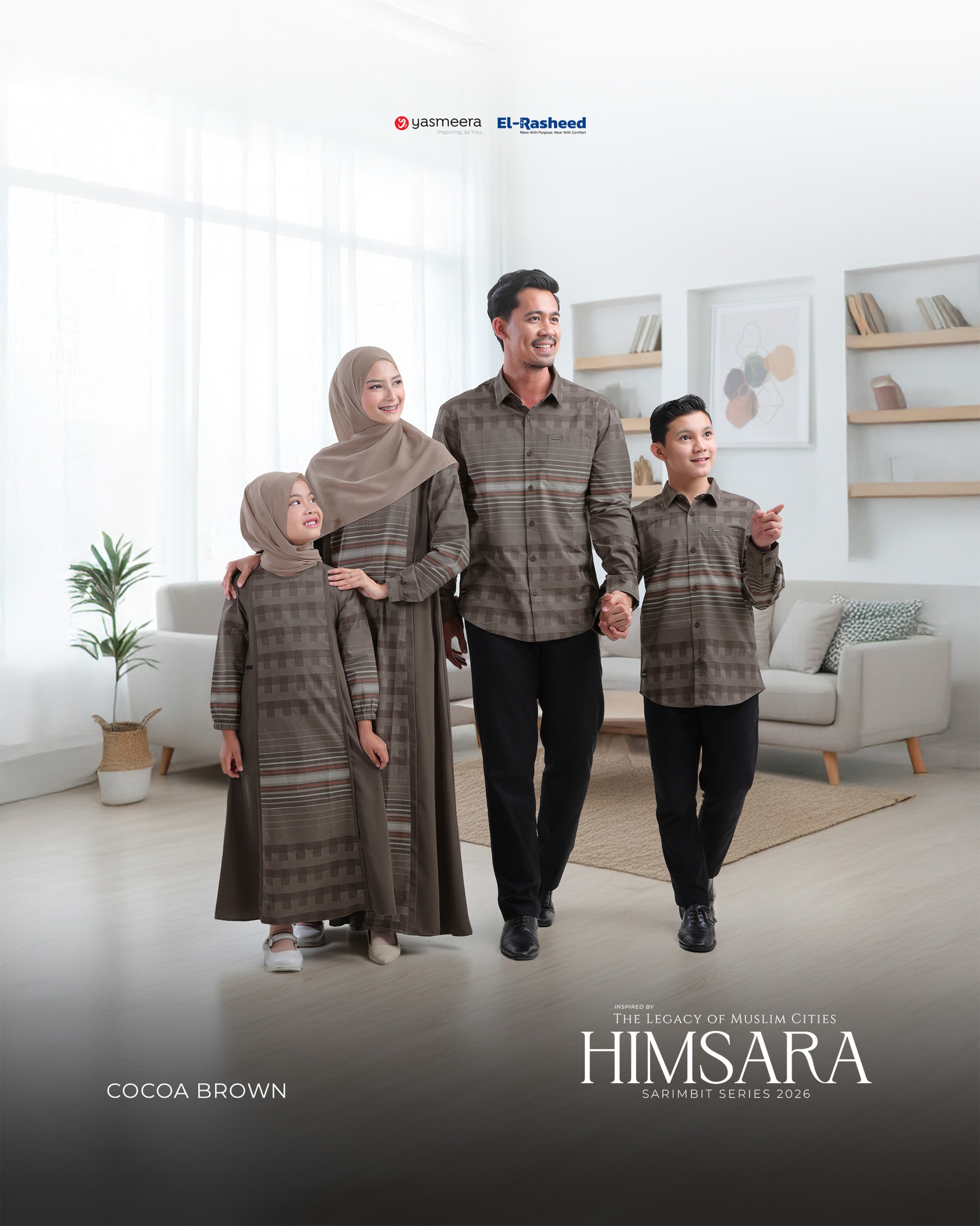 SARIMBIT 2026 HIMSARA SERIES WARNA COCOA BROWN